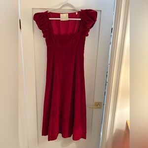 BRAND NEW, never worn, red Celestine Doên dress!